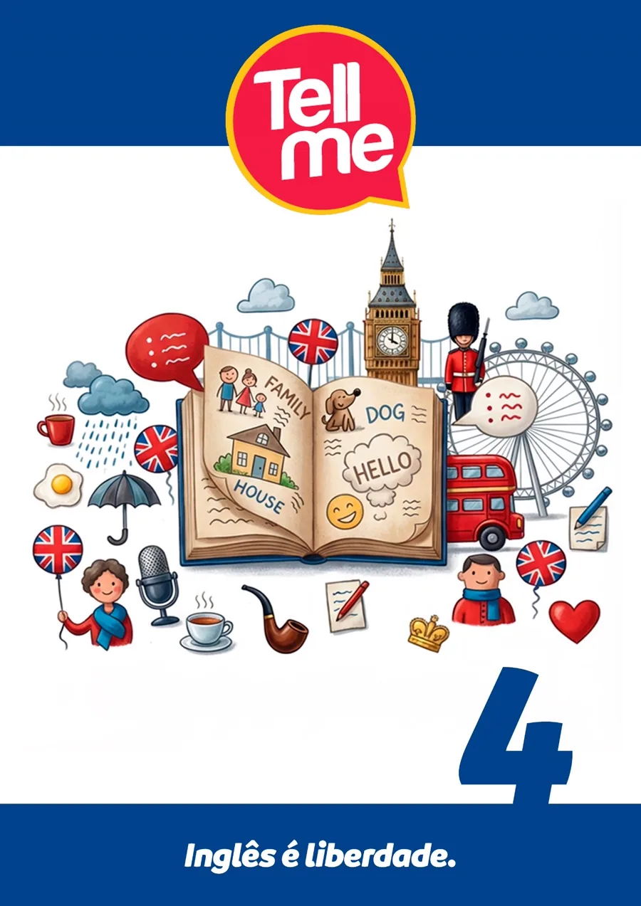 Capa do Livro 4 da Tell Me