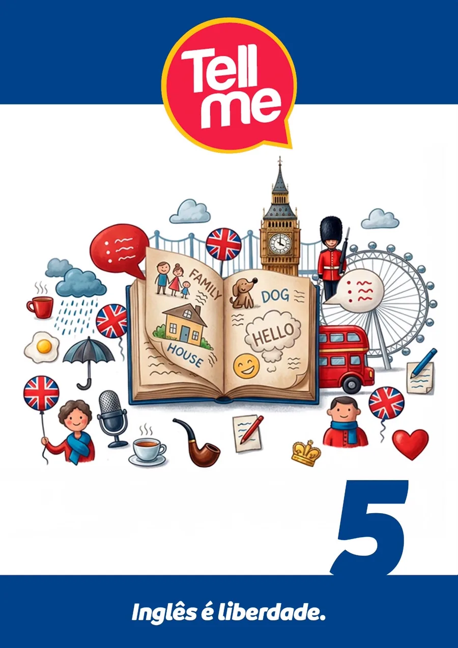 Capa do Livro 5 da Tell Me