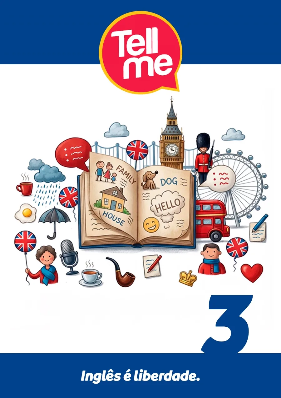 Capa do Livro 3 da Tell Me